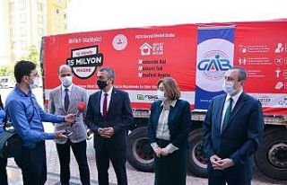 GAİB’ten bölge illerine 750 bin adet maske desteği