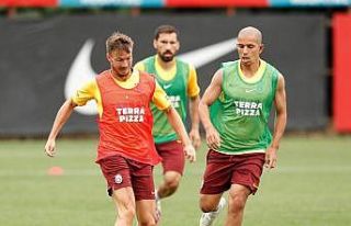 Galatasaray, Göztepe maçının hazırlıklarını...