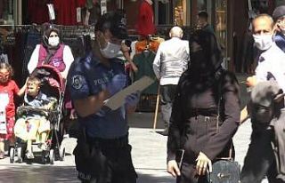 Gaziantep’te 3 bin 22 kişiye sosyal mesafe ve maske...