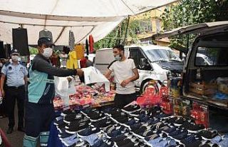 Gaziantep’te bayram öncesinde kurban atık poşeti...