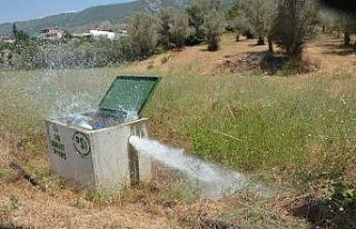 Gazipaşa Ovası’na deneme amaçlı su verildi