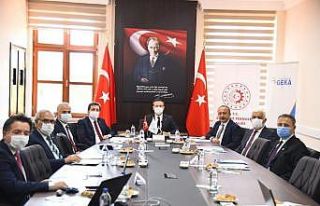 GEKA Yönetim Kurulu Toplantısı Vali Aksoy başkanlığında...