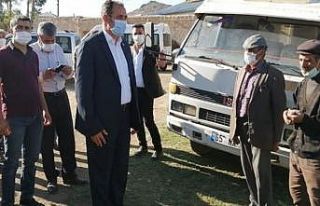 Gürpınar Belediyesi deprem ve selde vatandaşı...