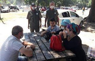 Hafta sonu tabiat parkları dolup taştı