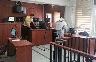 Hakkari Adliyesi dezenfekte edildi