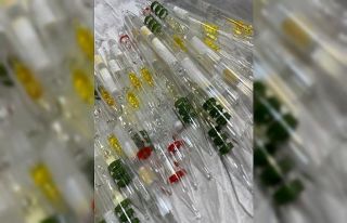 Hatay’da 115 tüp kobra yılanı zehri ele geçirildi