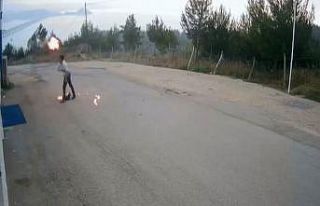 Hesap almayan iş yerini kurşunlayıp molotof atınca...