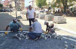 Hisarcık Belediyesinden çevre düzenleme ve peyzaj...