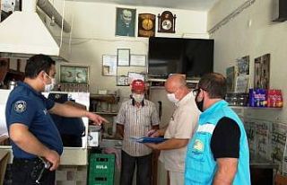 Hisarcık’ta iş yerlerine eş zamanlı Korona virüs...