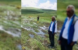 Iğdır’da meydana gelen sel ile ilgili hasar tespit...