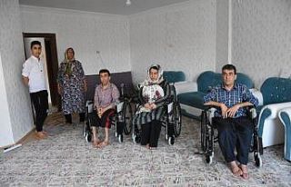 İhtiyaç sahibi engelli 7 sığınmacıya, Birleşmiş...