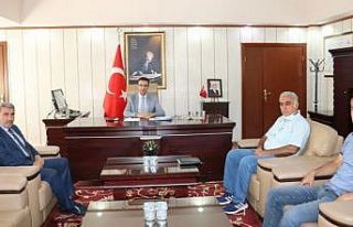 İl Milli Eğitim müdürü Sarı, Kaymakam Akpay’ı...
