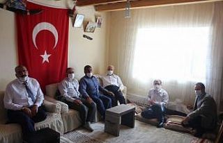 İl Müftüsü Topçu’dan şehit ailelerine ziyaret