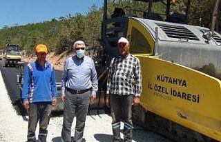 Ilıca Bölgesi’ndeki grup köy yolları tamamlandı