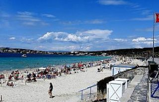 Ilıca Plajı Mavi Bayrak ile taçlandırılıyor