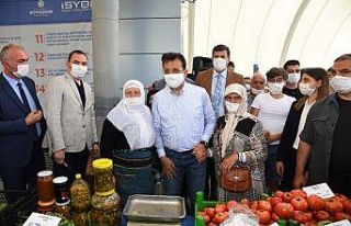 İmamoğlu, "Üretici Kooperatifi Pazarı"nın...