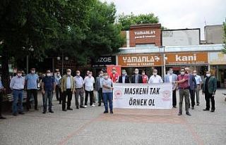 İnegöl Belediyesi’nden ’Maske tak, örnek ol’...