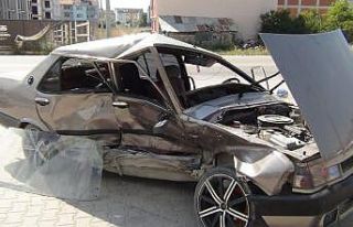 İnegöl’de trafik kazası: 1 yaralı