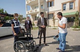 İpekyolu Belediyesinden engelli bireylere tekerlekli...