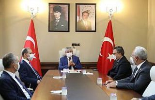 İskenderun Öğretmenevi ve Akşam Sanat Okulu protokolü...