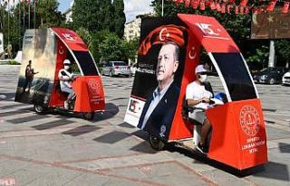 Isparta’da öğrenciler 15 Temmuz ruhunu motoboardlarla...