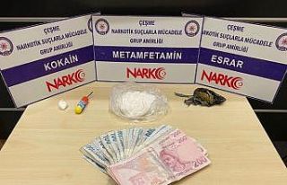 İstanbul’dan Çeşme’ye uyuşturucu getirdiler,...