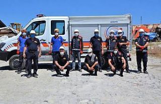 İtfaiye personeline eğitim