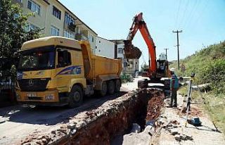 İzmit Yenimahalle’de altyapı hatları yenileniyor