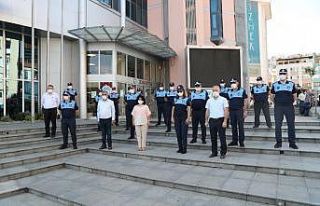İzmit Zabıta bayramda görevinin başında
