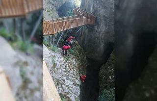 JAK Timi, Horma Kanyonu’na düşen cüzdanı 25...