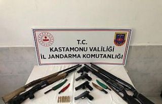 Jandarmadan kaçak silah operasyonu: 1 gözaltı