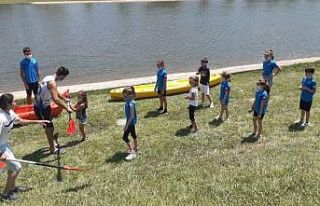 Jimnastikçilerden branşlara ziyaret