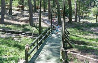 Kadın eli değen Milas Millet Bahçesi bayram ziyaretçilerini...