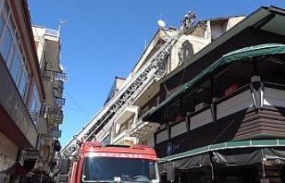 Kafeler Caddesinde Yangın