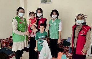 Kahta İHH bu bayramda da yetimleri güldürdü