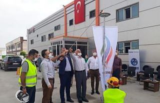 Kahta OSB’ye doğal gaz verilmeye başlandı