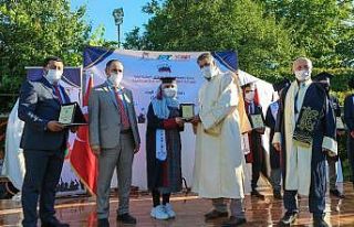 Karabük Üniversitesinde 14 Yemenli öğrenci mezun...