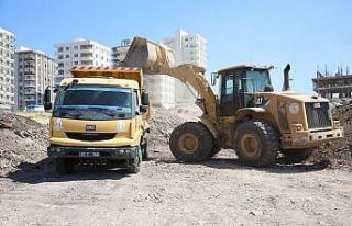 Karaköprü  Doğukent’te yol seferberliği