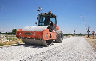 Karaman Belediyesinin asfalt çalışmaları devam...