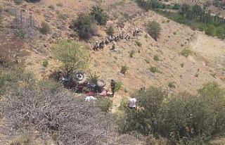 Karaman’da traktör devrildi: 1 ölü