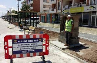 Karlıova’da peyzaj çalışmaları