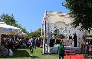 Kartal’da nikâhlar açık havada kıyılıyor