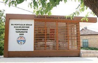 Kaş Belediyesi’nden Muhtarlık Ofisleri