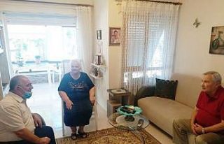 Kaymakam Çalık, şehit ailelerine veda etti
