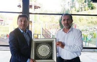 Kaymakam Demiryürek’e veda yemeği
