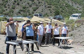 Kaymakam Deniz Pişkin’den atış yarışmasına...