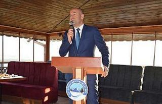 Kaymakam Karaosmanoğlu’na veda yemeği