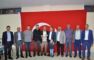 Kaymakam Koç’a, Arpaçay’da veda yemeği