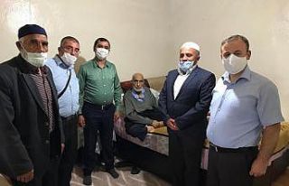 Kaymakam Perçi, şehit babası Doğan’ı ziyaret...