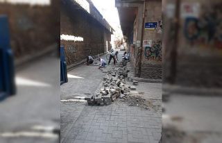 Kaynartepe’ye hizmet eli değdi